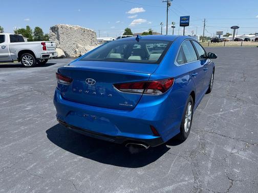 Electric Blue 2018 Hyundai SONATA SE