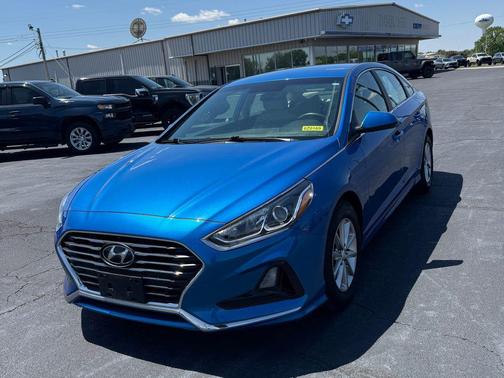 Electric Blue 2018 Hyundai SONATA SE