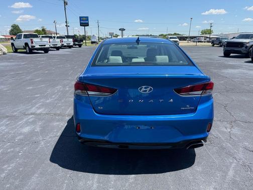 Electric Blue 2018 Hyundai SONATA SE