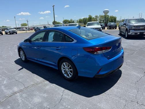 Electric Blue 2018 Hyundai SONATA SE