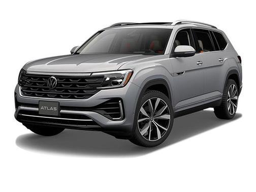 Silver Mist Metallic 2024 Volkswagen Atlas 2.0T SEL Premium R-Line 4MOTION