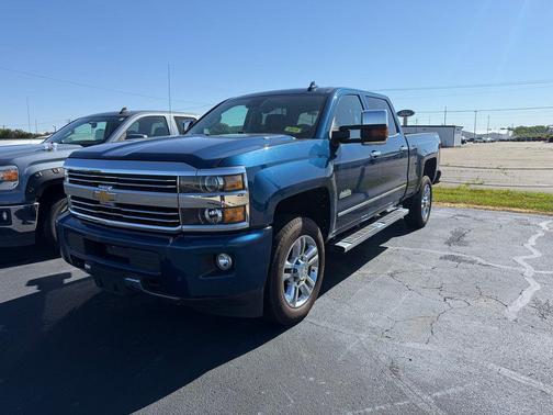 Deep Ocean Blue Metallic 2016 Chevrolet Silverado 2500 High Country