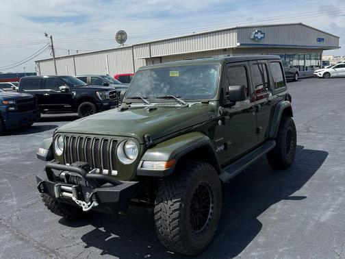Sarge Green 2021 Jeep Wrangler Unlimited Sahara
