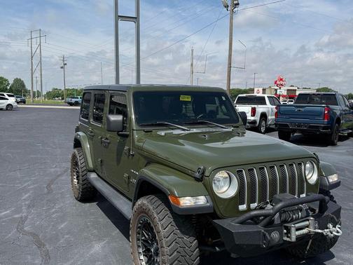 Sarge Green 2021 Jeep Wrangler Unlimited Sahara