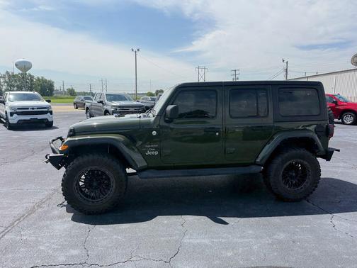 Sarge Green 2021 Jeep Wrangler Unlimited Sahara