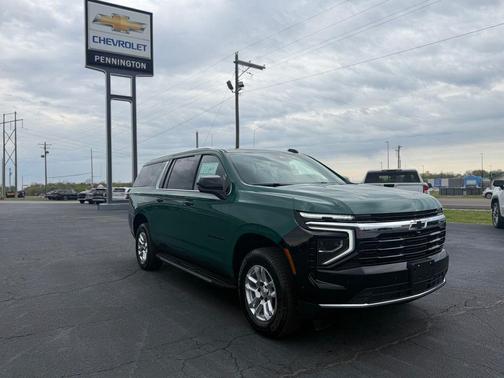 Woodland Green 2026 Chevrolet Suburban LS