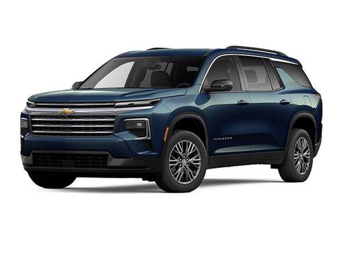 Lakeshore Blue Metallic 2025 Chevrolet Traverse LT