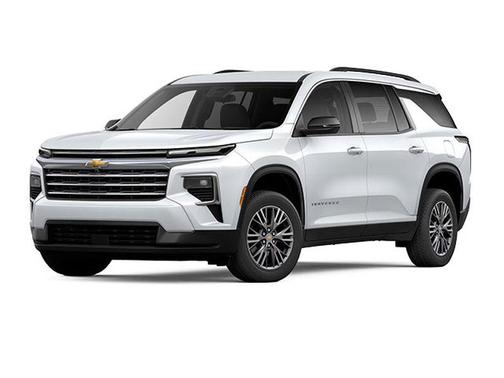 Summit White 2025 Chevrolet Traverse LT