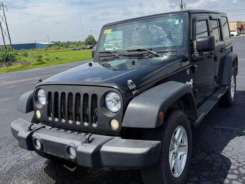 Black 2013 Jeep Wrangler Unlimited Sport