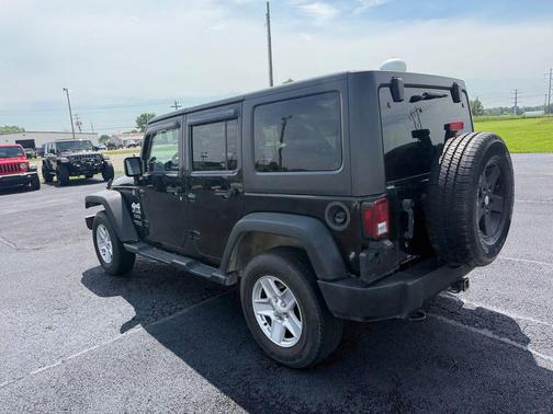 Black 2013 Jeep Wrangler Unlimited Sport