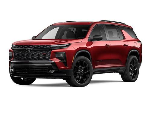 Radiant Red Tintcoat 2025 Chevrolet Traverse RS