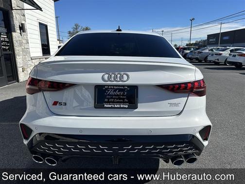 WHITE 2025 Audi S3 Premium Plus TFSI quattro S tronic