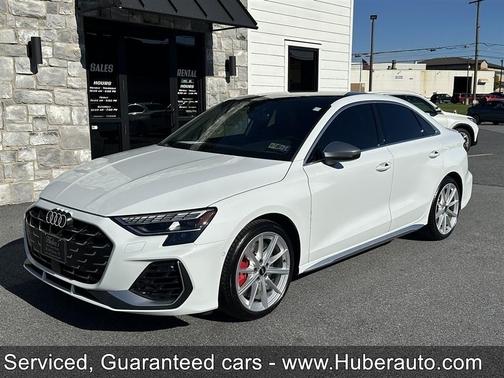 WHITE 2025 Audi S3 Premium Plus TFSI quattro S tronic