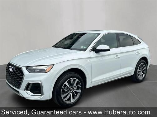 Glacier White Metallic 2024 Audi Q5 45 S line Premium