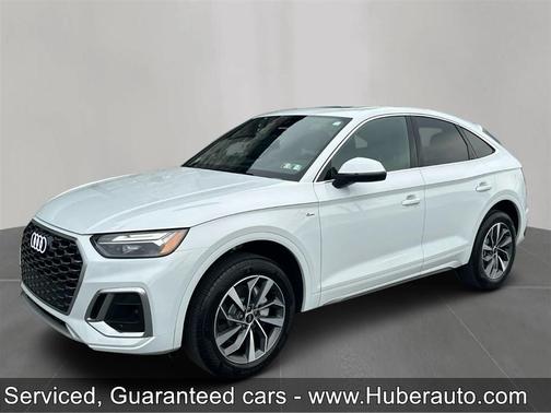 Glacier White Metallic 2024 Audi Q5 45 S line Premium