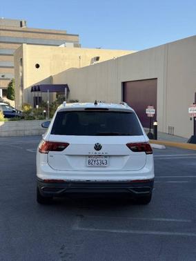 Pure White 2022 Volkswagen Tiguan 2.0T SE FWD