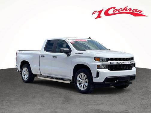 Summit White 2021 Chevrolet Silverado 1500 Custom