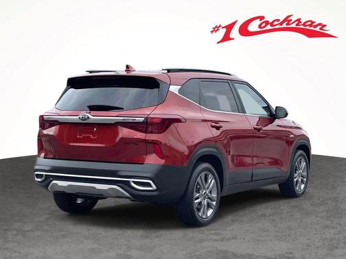 Mars Orange 2021 Kia Seltos S