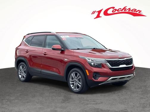 Mars Orange 2021 Kia Seltos S
