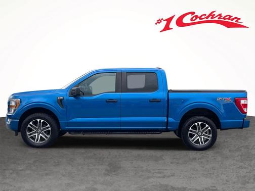 Velocity Blue Metallic 2021 Ford F-150 XL