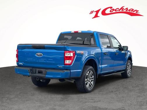 Velocity Blue Metallic 2021 Ford F-150 XL