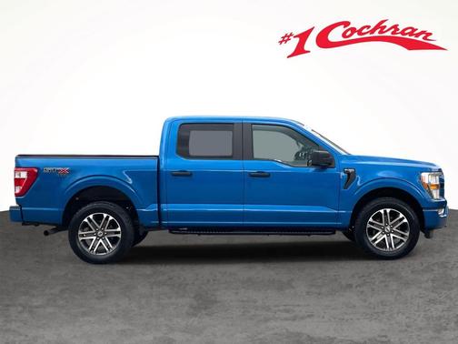 Velocity Blue Metallic 2021 Ford F-150 XL