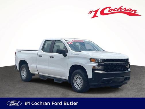 Summit White 2021 Chevrolet Silverado 1500 WT