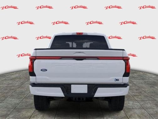 Oxford White 2025 Ford F-150 Lightning LARIAT