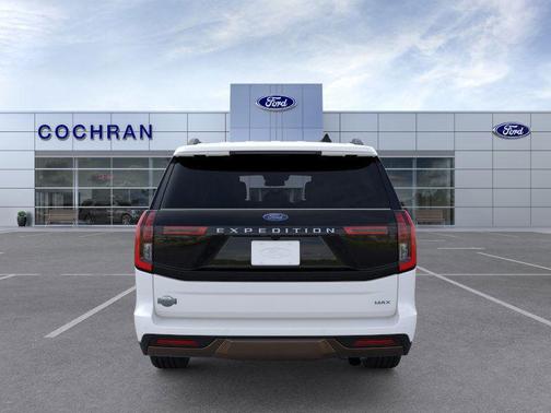 Star White Metallic Tri-Coat 2026 Ford Expedition Max King Ranch