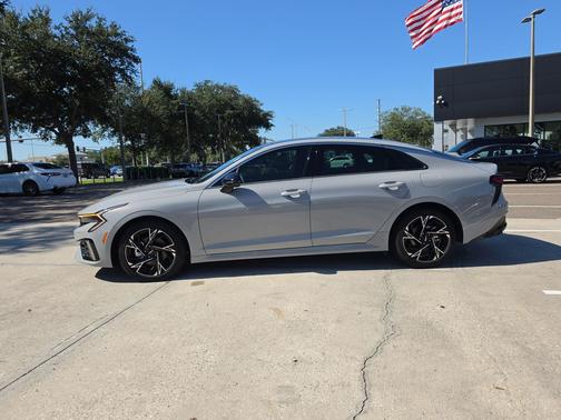 Wolf Gray 2025 Kia K5 GT-Line