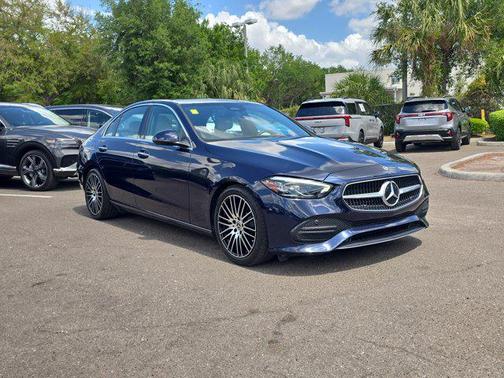 Blue Metallic 2023 Mercedes-Benz C-Class C 300 4MATIC