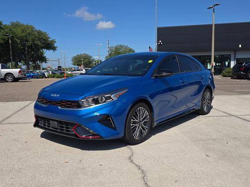 Sporty Blue 2024 Kia Forte GT-Line