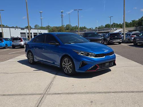 Sporty Blue 2024 Kia Forte GT-Line
