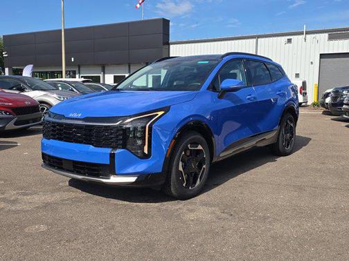 Nebular Blue 2026 Kia Sportage SX