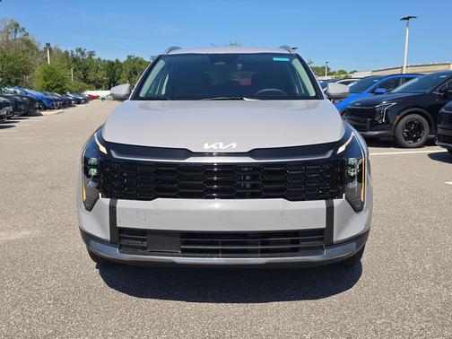 Gray 2026 Kia Sportage Hybrid EX