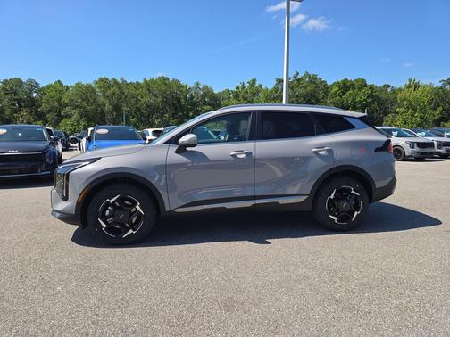 Gray 2026 Kia Sportage Hybrid EX