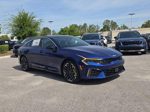 Yacht Blue 2026 Kia K5 GT