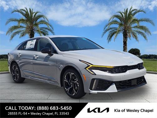 Gray 2026 Kia K5 GT-Line FWD