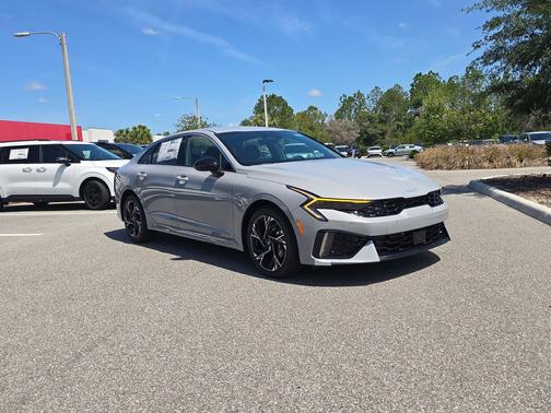 Gray 2026 Kia K5 GT-Line FWD