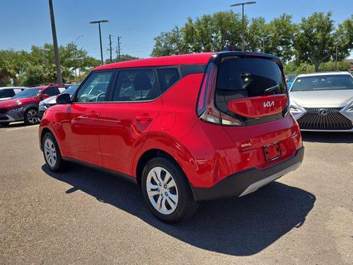 Inferno Red 2025 Kia Soul LX