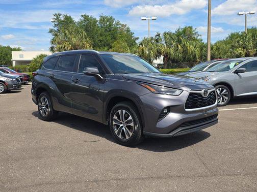 Magnetic Gray Metallic 2023 Toyota Highlander XLE