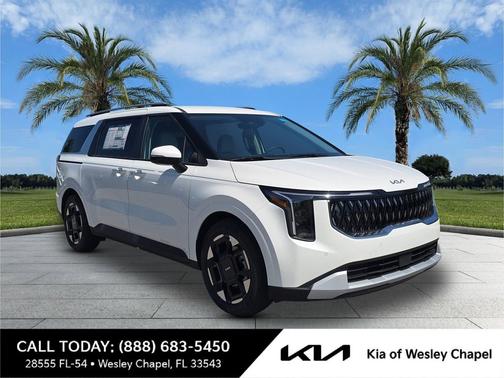 White Pearl 2026 Kia Carnival EX