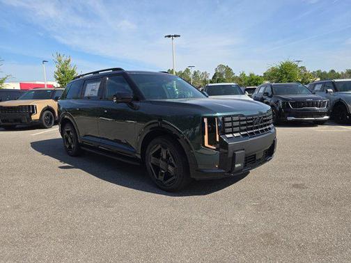 Black Jade Green 2027 Kia Telluride Hybrid X-Line SX