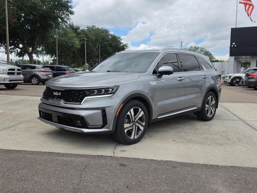 Steel Gray 2022 Kia Sorento Plug-In Hybrid SX Prestige