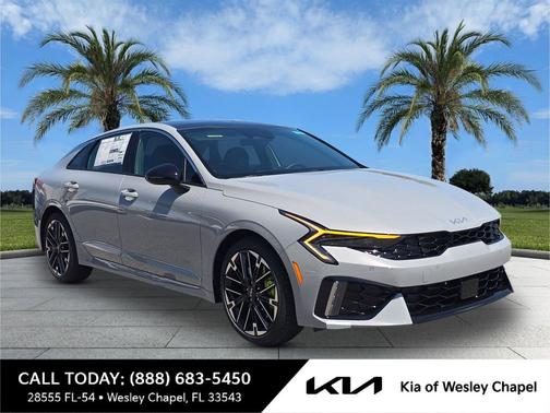 Gray 2026 Kia K5 GT
