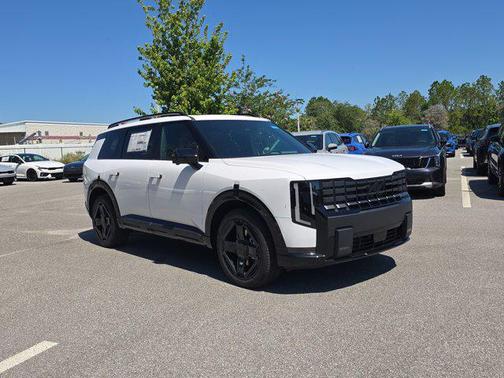 Glacial White Pearl 2027 Kia Telluride Hybrid X-Line SX
