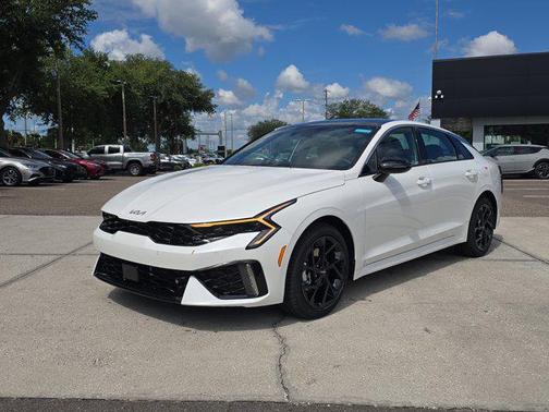 White Pearl 2026 Kia K5 GT-Line FWD