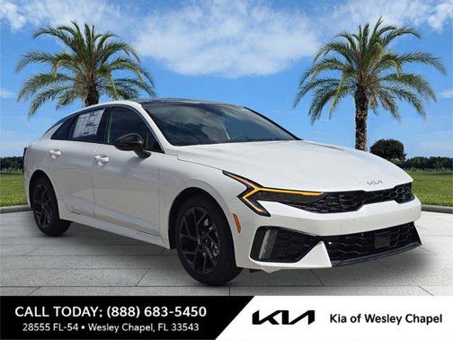 White Pearl 2026 Kia K5 GT-Line FWD