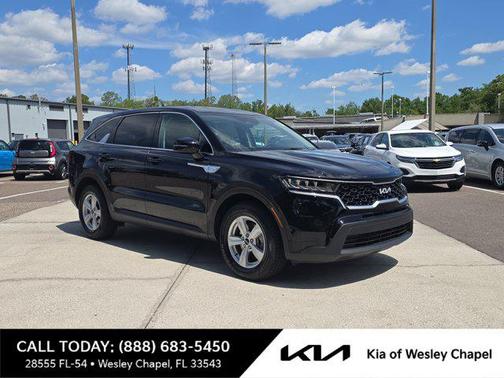 Ebony Black 2023 Kia Sorento LX