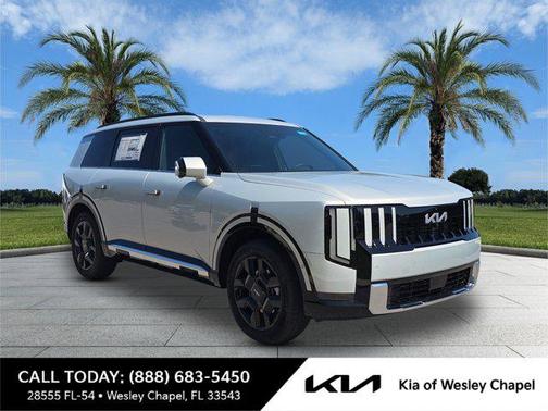 Ivory Silver 2027 Kia Telluride Hybrid SX